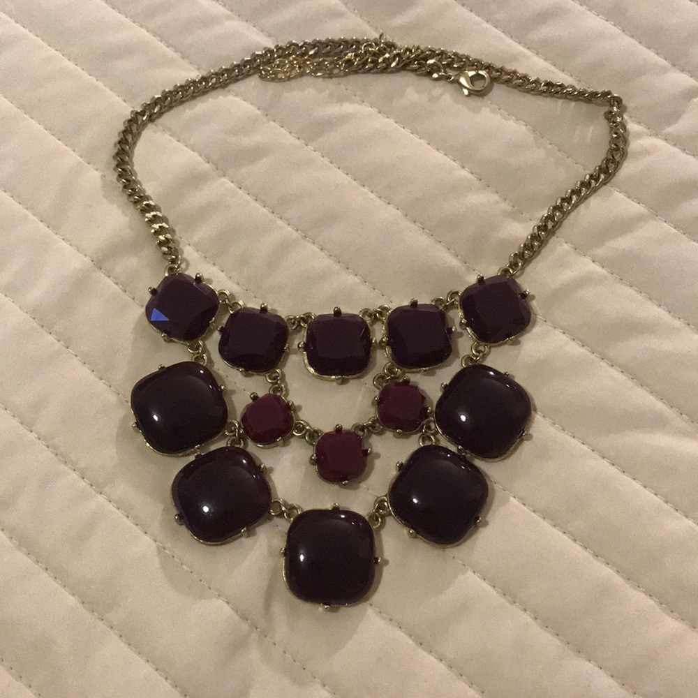 Purple Statement Necklace 💜💜💜💜 vintage early 2000s